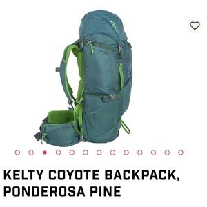 Kelty Coyote Backpack in Green used for one trip